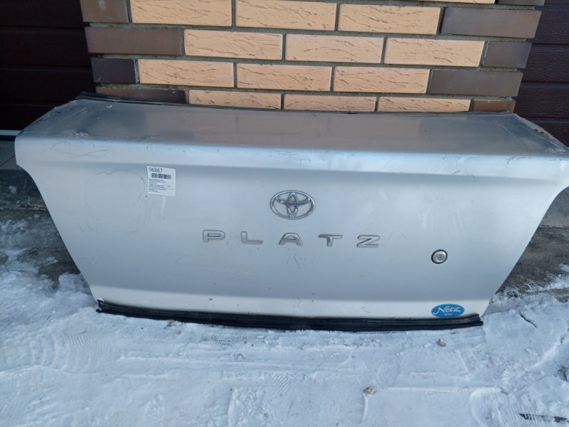 Крышка багажника Toyota Platz SCP11 1SZFE 1999 задняя
