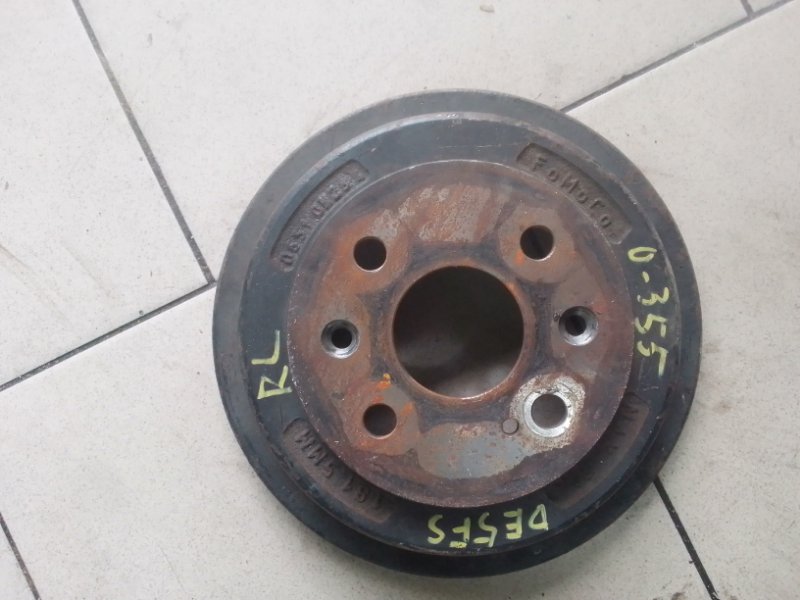 Тормозной барабан задний левый MAZDA DEMIO 2007-2014 DE3FS ZJ контрактная