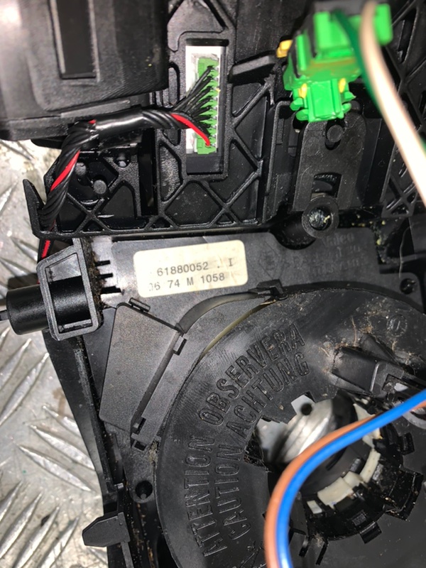 Переключатель подрулевой (стрекоза) Renault Scenic
