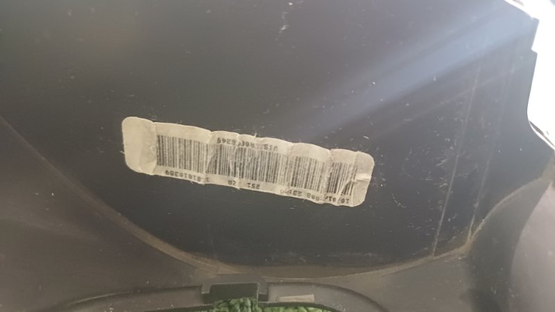 Подушка безопасности передняя 206 2008 Седан KFW10CTZKPSA