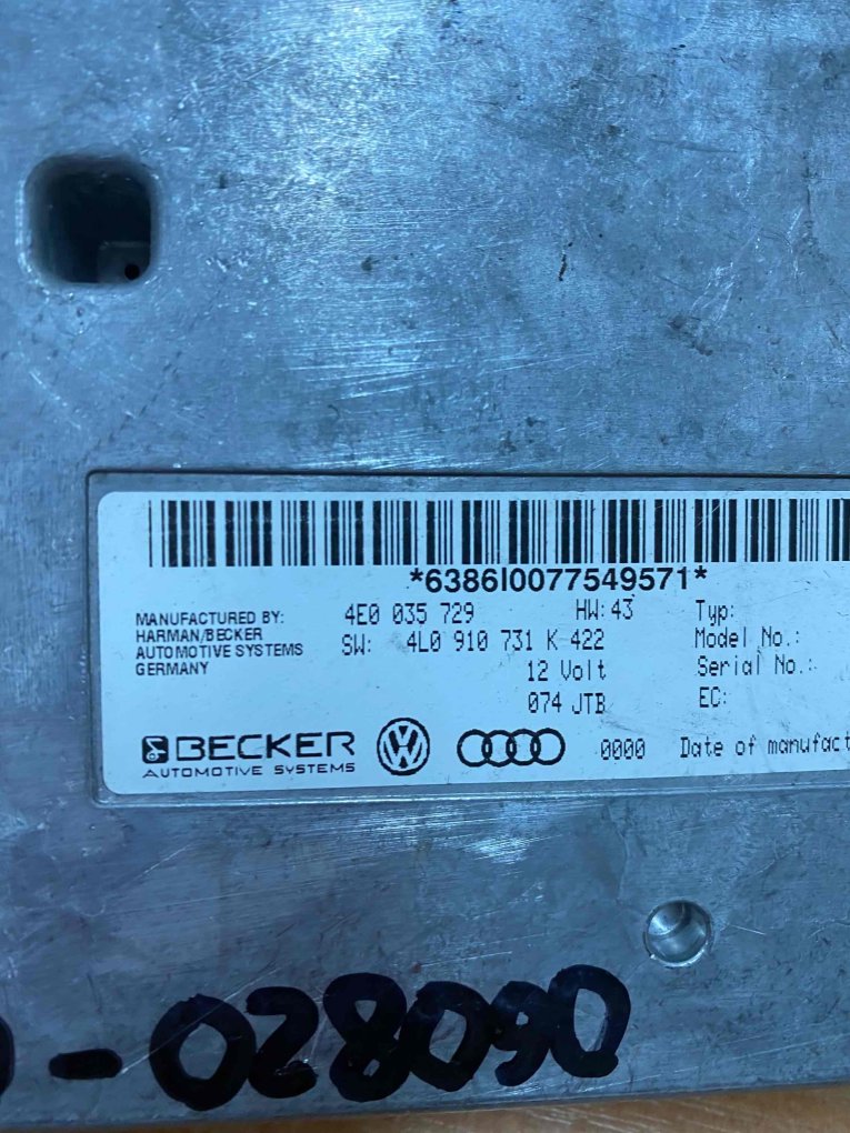 Блок управления (другие) Q7 2007 4L