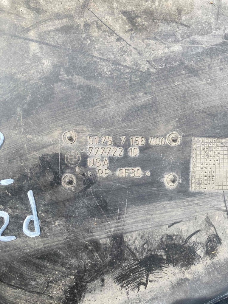 Защита днища BMW X5 E70