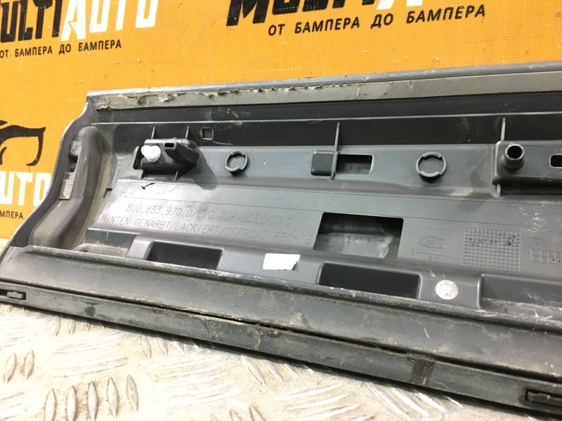 Накладка двери задняя правая Q3 2011-2014 8U