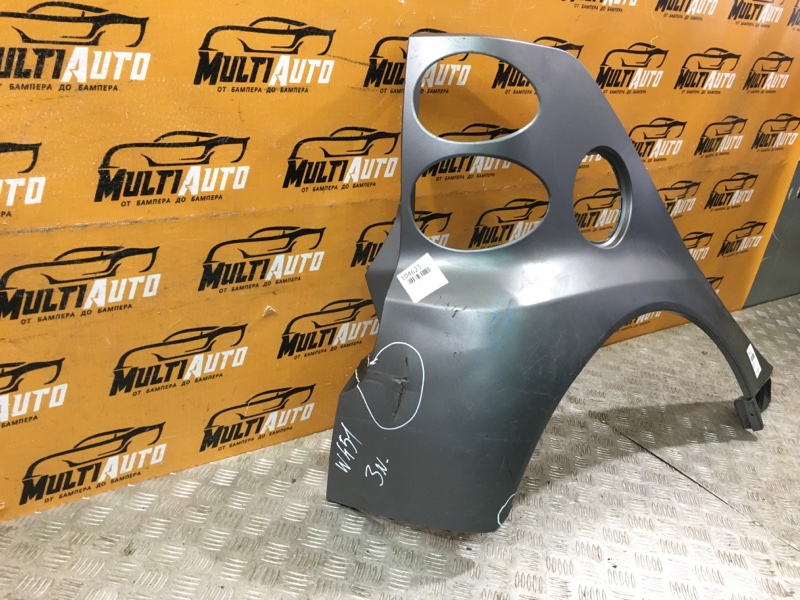Крыло заднее правое ForTwo 2007-2014 W451