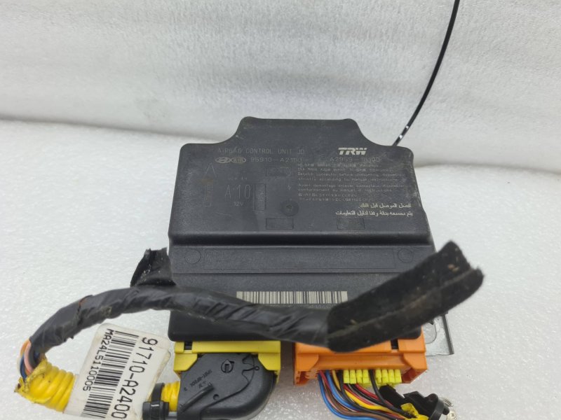 Блок управления подушками безопасности Kia Ceed 2012 JD 1.6 G4FD 95910A2100 Б/У