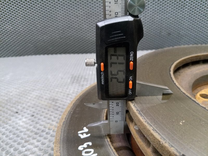 Диск тормозной передний Caliber 2007 PM ECN 2.0