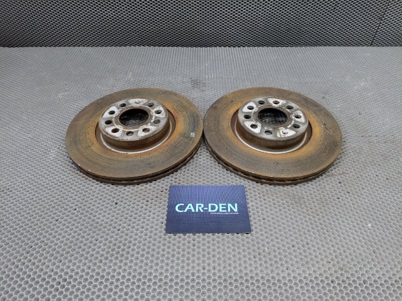Диск тормозной передний Volkswagen Tiguan 2010 5N CAW 2.0 (CAWB) 1K0615301AA контрактная
