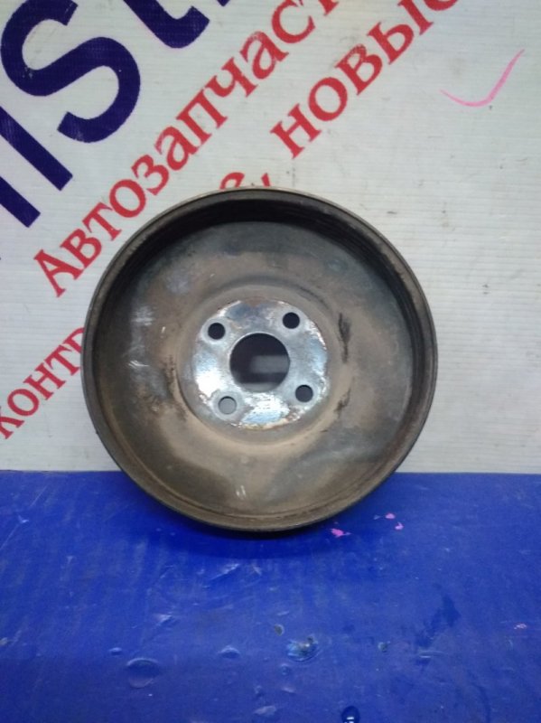 Шкив помпы MITSUBISHI MIRAGE DINGO 2002 CQ1A 4G13 MD320154 Б/У