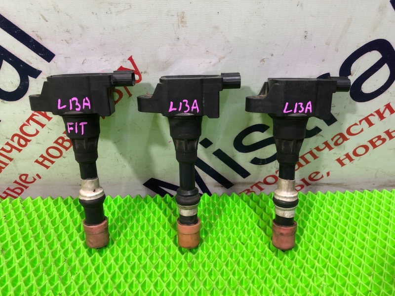 Катушка зажигания Honda Fit 2001-2007 GD1 L13A 30520-PWA-003 Б/У