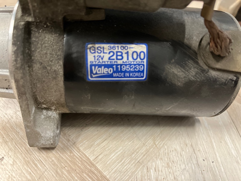Стартер I30 2009 Хэтчбек 1-6