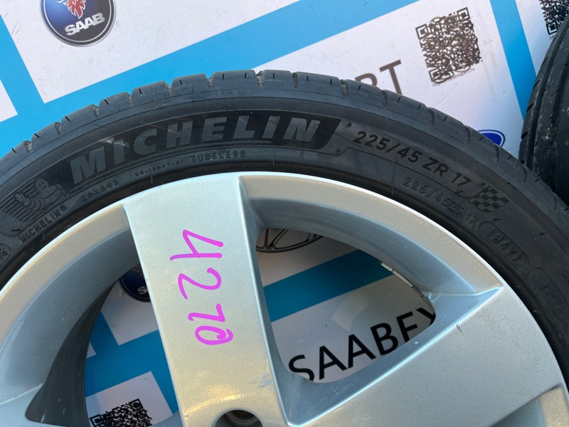 Диски с резиной 9-5 2004 вагон В235R