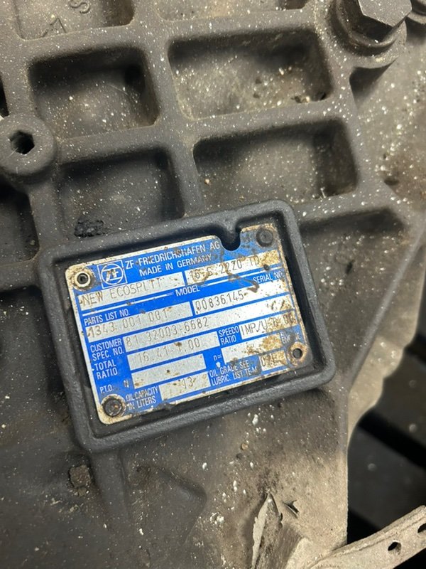 КПП в сборе MAN TGA 18T D2066