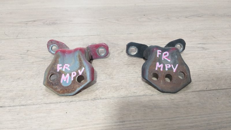 Петли двери передние правые Mazda MPV 2002 LW3W L3 EA0158240C Б/У