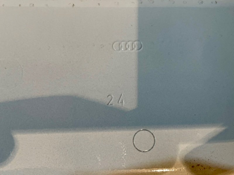 Дверь боковая задняя левая A5 2011 8T CDNC