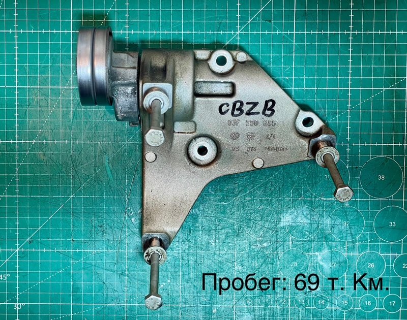 Натяжитель приводного ремня GOlf 2012 1KZ CBZB