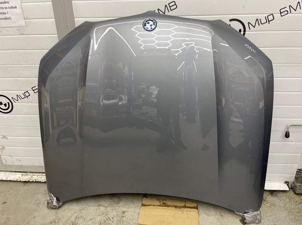Капот BMW LCI X5 xDrive50e B58X 2024 G05 B58B30S 41007492375 Б/У
