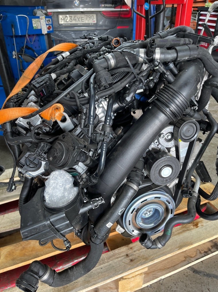 Двигатель LCI X5 xDrive50e B58X 2024 G05 B58B30S