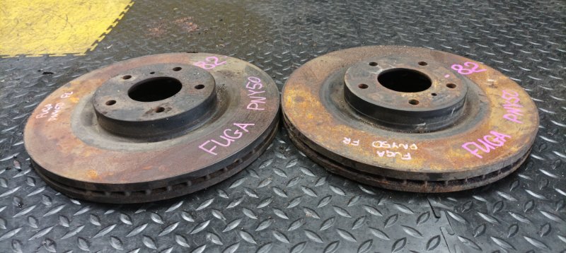 Тормозной диск передний FUGA PNY50 VQ35-DE Тормозной диск передний FUGA PNY50 VQ35-DE