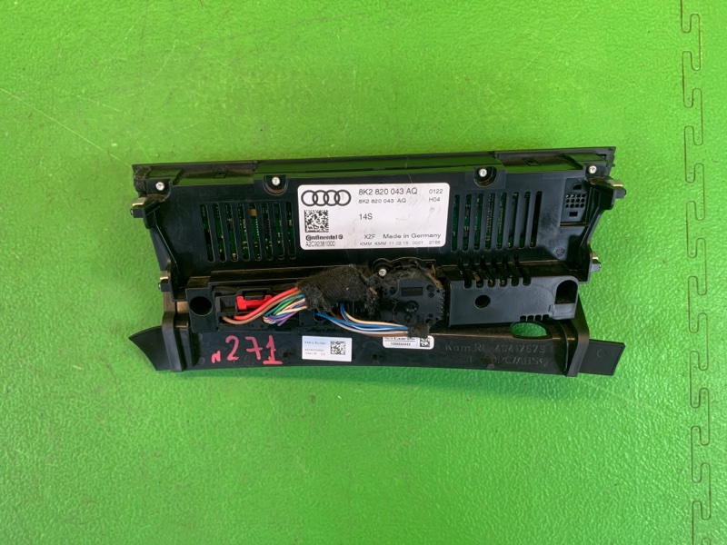 Блок климат-контроля для AUDI SQ5 8R CTXA, 8K2820043BB, 8K2820043AQ, 8K2820043BB, 8K2820043AQ 5 ракурс Блок климат-контроля для AUDI SQ5 8R CTXA, 8K2820043BB, 8K2820043AQ, 8K2820043BB, 8K2820043AQ 5 ракурс
