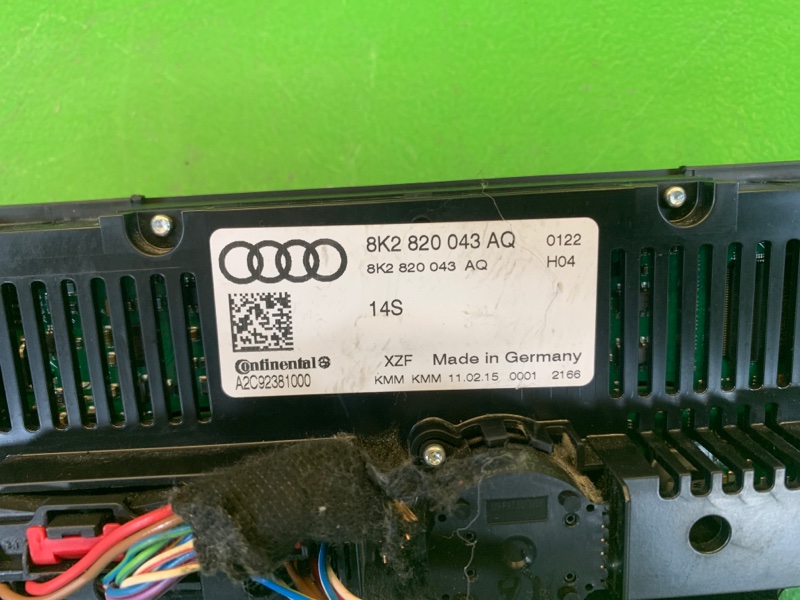 Блок климат-контроля для AUDI SQ5 8R CTXA, 8K2820043BB, 8K2820043AQ, 8K2820043BB, 8K2820043AQ 6 ракурс Блок климат-контроля для AUDI SQ5 8R CTXA, 8K2820043BB, 8K2820043AQ, 8K2820043BB, 8K2820043AQ 6 ракурс