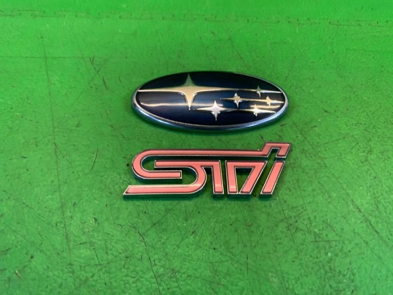 Эмблема IMPREZA WRX STI 2009 GRF EJ257