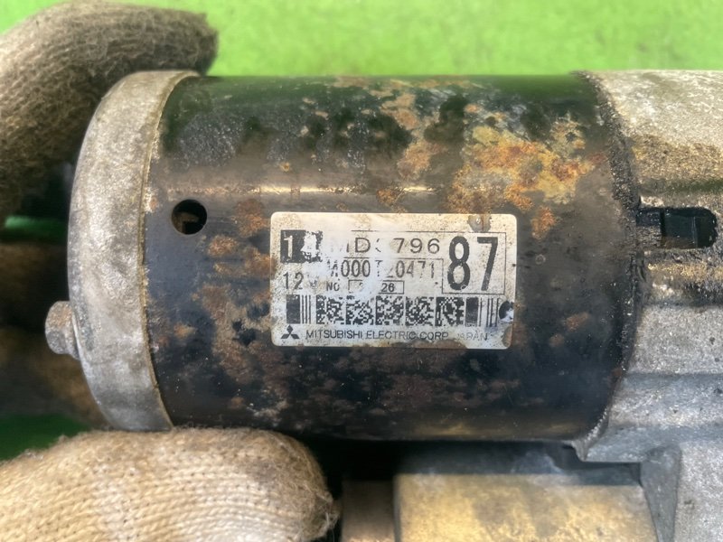 Стартер PAJERO 2003 V63W 6G72