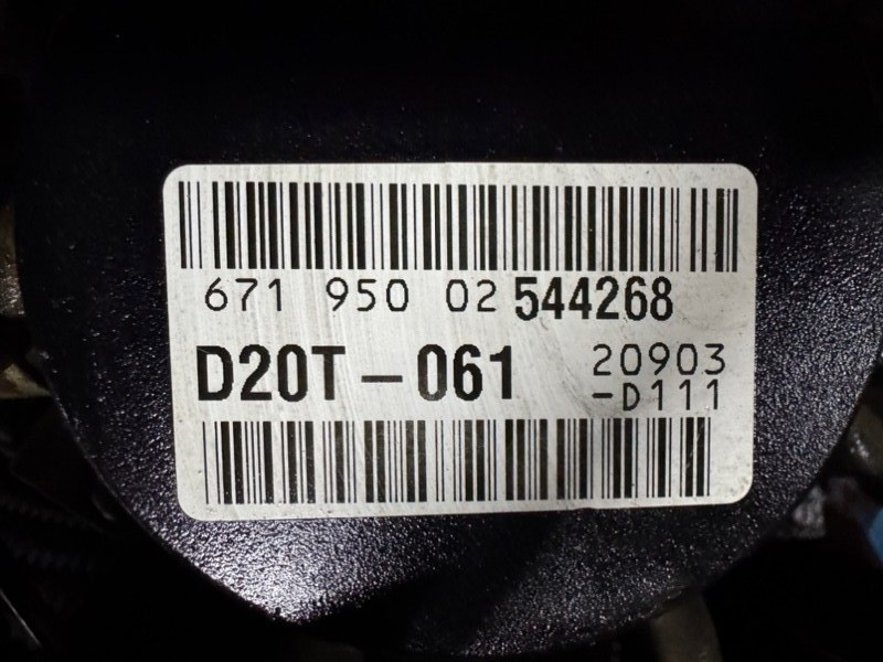 Двигатель Actyon New 2012 CK 4WD D20DTF