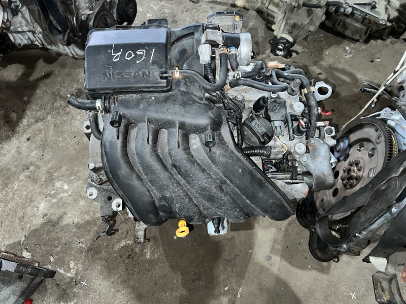 Двигатель Nissan Qashqai 2013 J10E HR16DE HR16DE 10102-JD00F контрактная