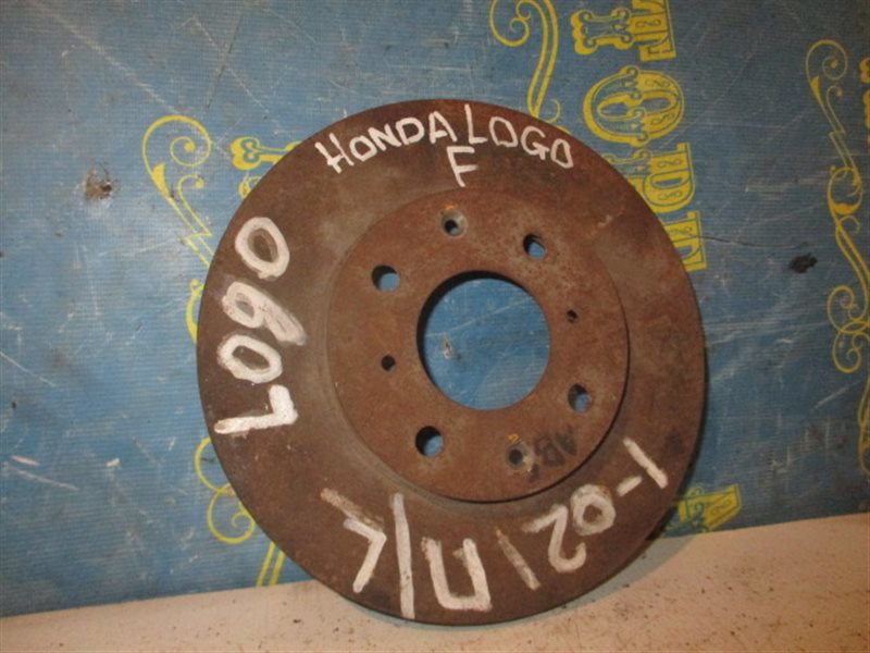Тормозной диск Honda Logo GA3 передний