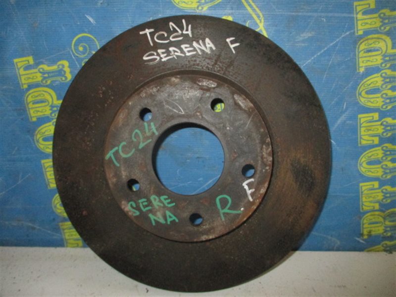 Тормозной диск Nissan Serena TC24 передний