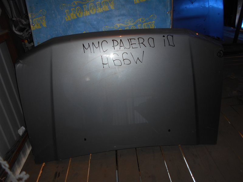 Капот Mitsubishi Pajero Io H66W