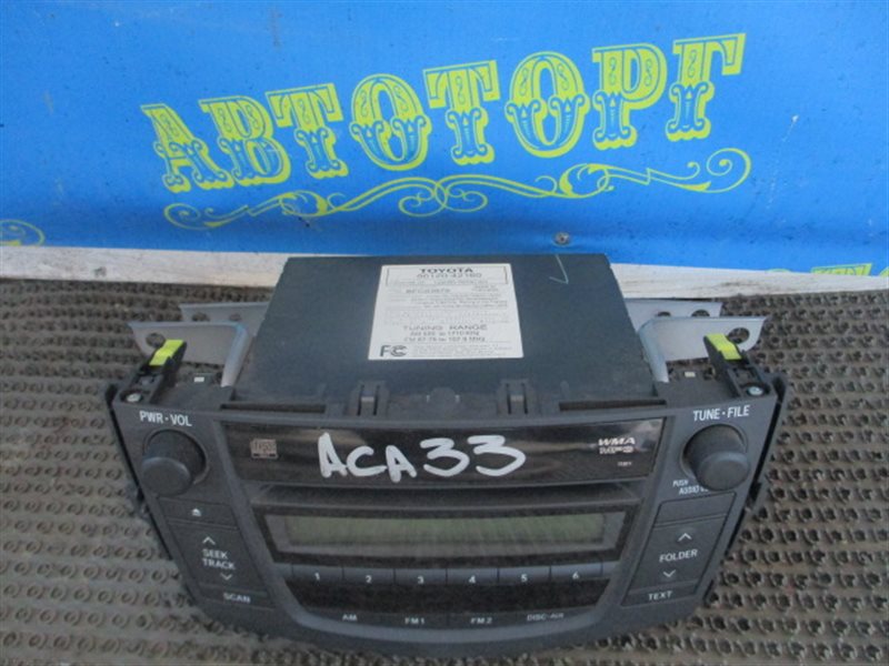 Магнитофон Toyota Rav4 ACA33 2AZ 2008