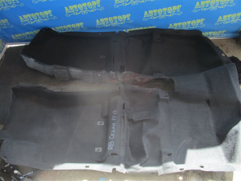 Ковер пола Hyundai Solaris RB G4FC 2012