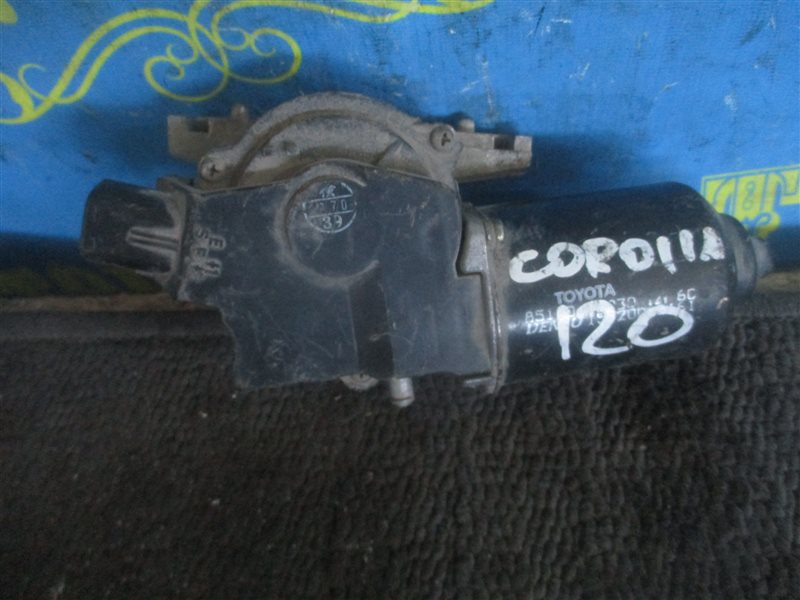 Мотор дворников Toyota Corolla NZE121 1 NZ передний