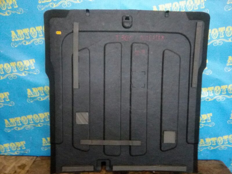 Пол багажника пластик Chevrolet Aveo T300 F16D4 2012