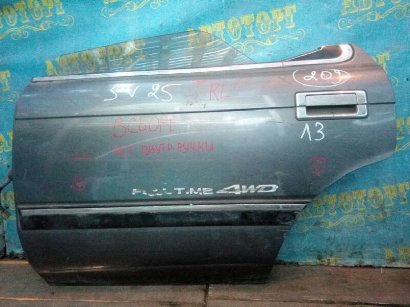Дверь Toyota Vista SV25 задняя левая
