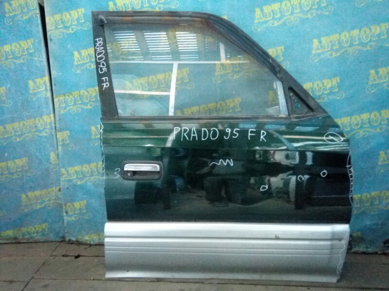 Дверь Toyota Land Cruiser Prado KZJ95 1KZ передняя правая
