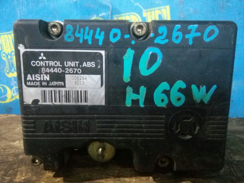 Блок abs Mitsubishi Pajero Io H66W 4G93