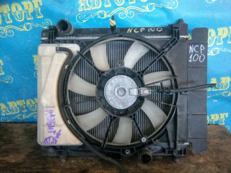 Радиатор основной Toyota Ractis NCP100 1NZ