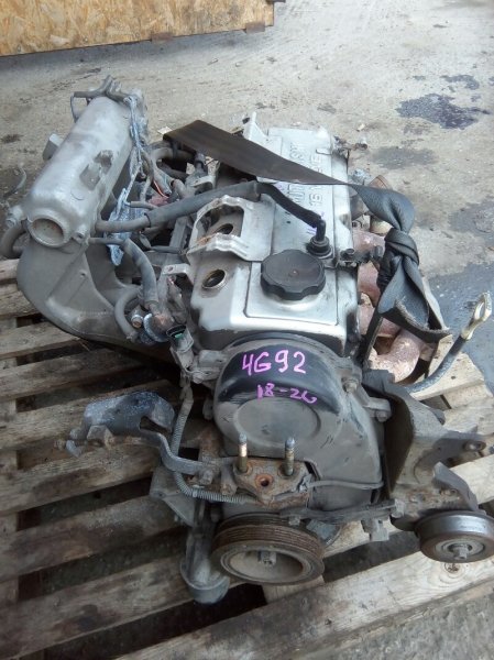 Двигатель Mitsubishi Lancer CK4A 4G92 1998