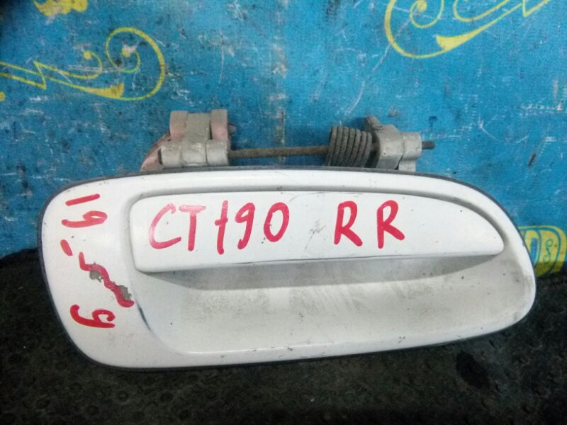 Ручка двери внешняя Toyota Carina CT190 2C 1993 задняя правая
