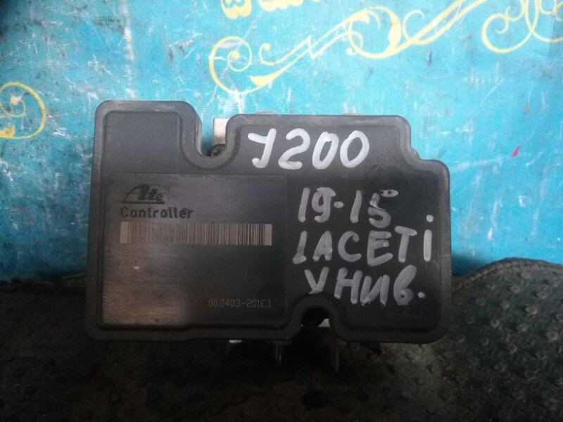 Блок abs Chevrolet Lacetti J200 F16D3 2012