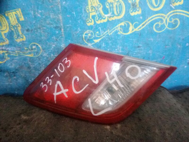 Вставка в багажник Toyota Camry ACV40 2AZ задняя левая