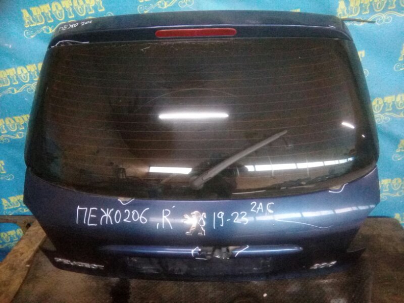 Дверь 5-я Peugeot 206 2AC TU3A 2006