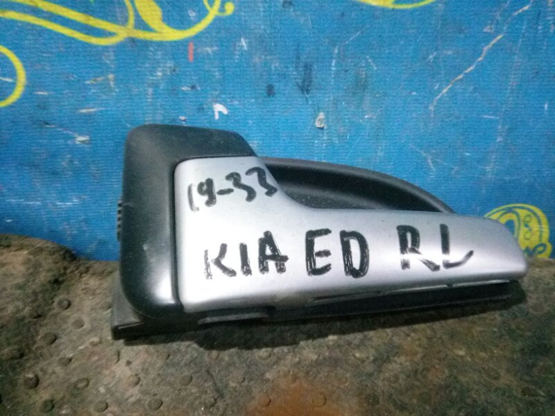 Ручка двери внутренняя Kia Ceed ED G4FC 2007 задняя левая
