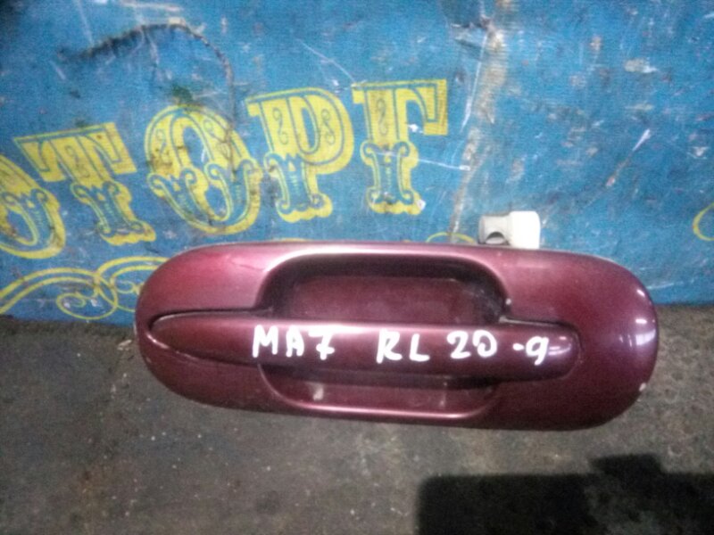 Ручка двери внешняя Honda Domani MA7 D15B 1996 задняя левая