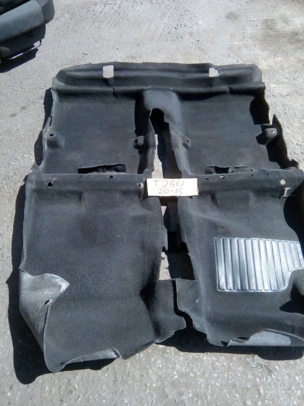 Ковер пола Chevrolet Aveo T250 F14D4 2008