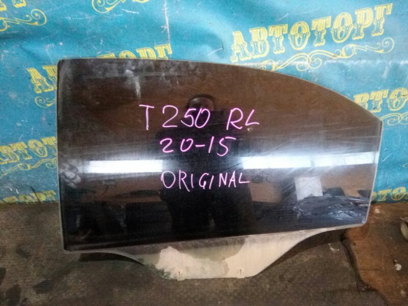 Стекло двери Chevrolet Aveo T250 F14D4 2008 заднее левое