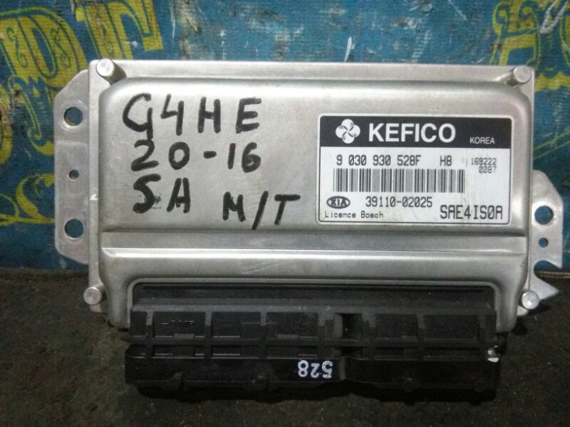 Блок управления двс Kia Picanto SA G4HE 2007