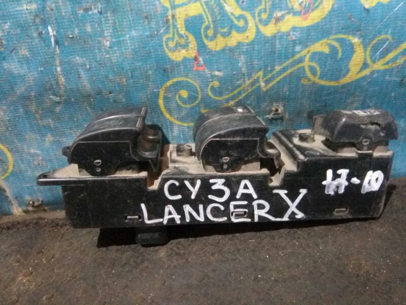 Блок упр. стеклоподьемниками Mitsubishi Lancer X CY4A 4B10 2008 передний левый